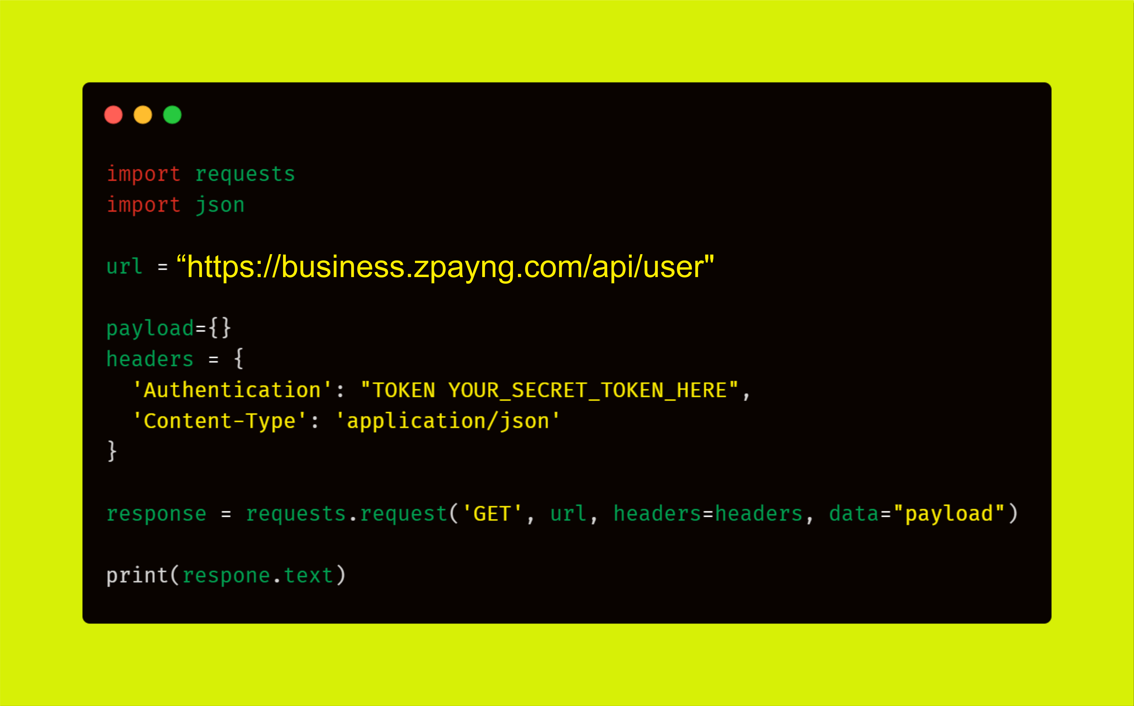 ZPayNG API